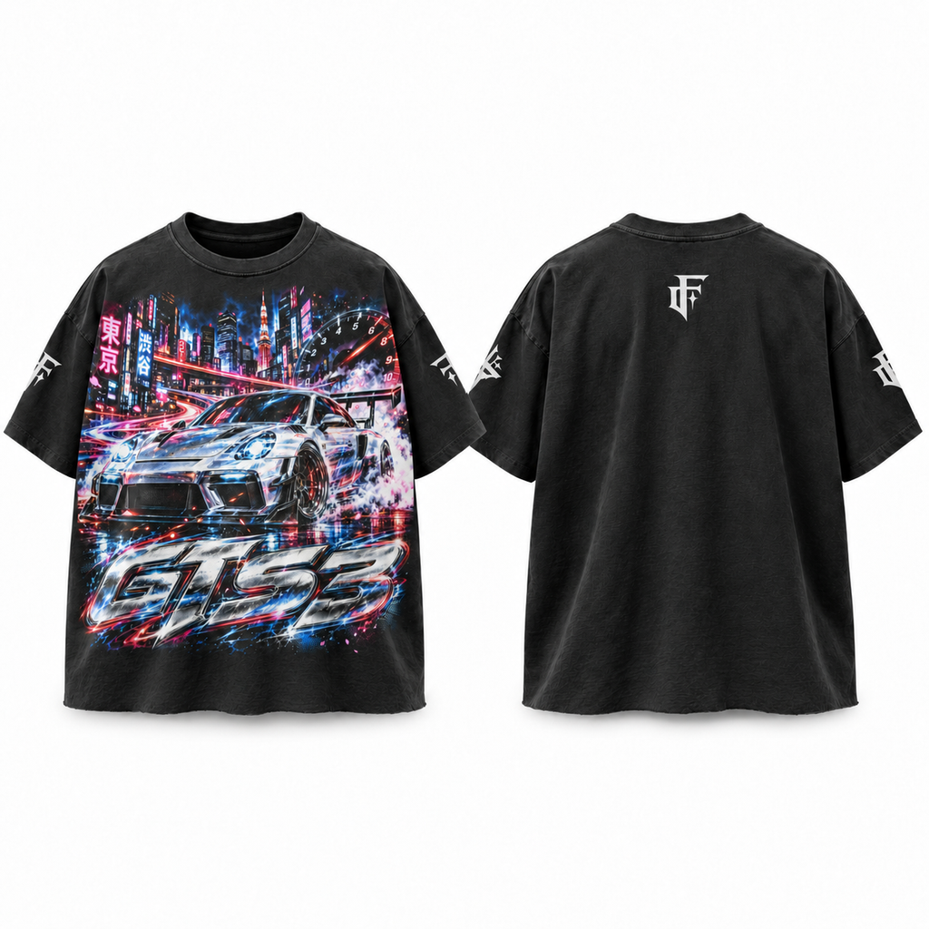 Falen GTS3 Vintage Style Oversized T-Shirt