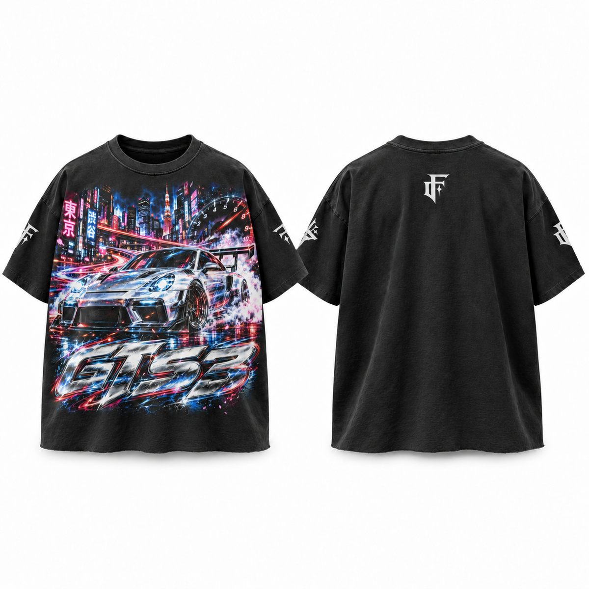 Falen GTS3 Vintage Style Oversized T-Shirt