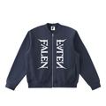 Falen Essential Zip-Up Fleeced Varsity Jacket